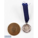 2x Worplesdon Golf Club medals from 1922 onwards-including 1922 Scratch Mixed Foursomes Runners-Up