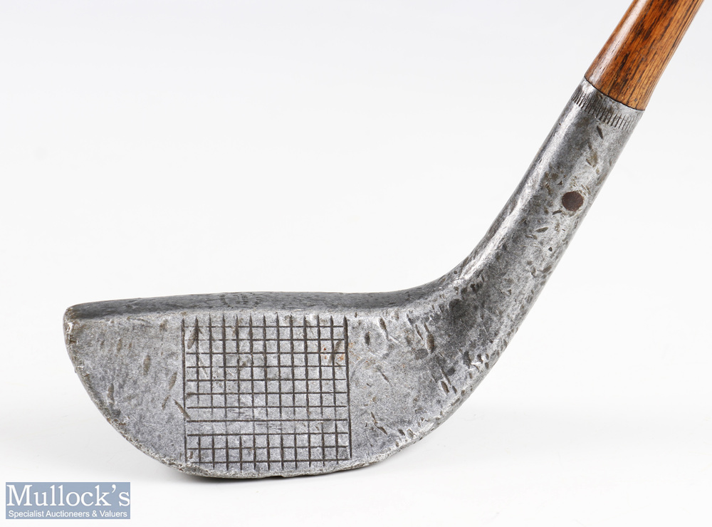 Standard Golf Co Mills Patent Duplex Model RL 1 1/2 Model Alloy wood - stamped Albert Hedges North - Image 2 of 3