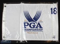 2014 Valhalla PGA Championship 18th Hole Pin Flag, unused