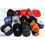 A Large Collection of Motorsport Caps, to include F1 Formula 1, Le Mans, F1 Team caps, Grand Prix,