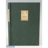 Hamilton, David signed - "Early Golf at Edinburgh and Leith" publ'd 1988 no 179/350 ltd ed in
