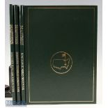 1994-1996 Masters Golf Annual - 3 Annuals, all in original green and leather gilt boards