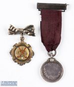2x Silver and Silver Gilt Golf Medals - to include West Middlesex Golf Club medal with the club's