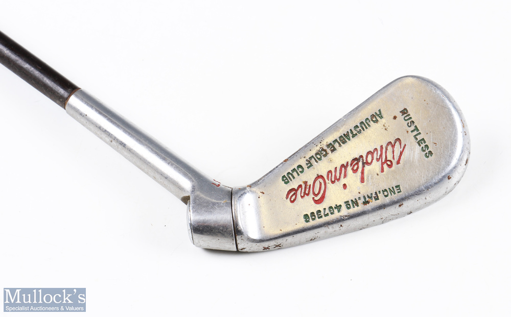 "Whole in One" patent adjustable golf club Patent no. 467396 - fitted with original True Temper - Image 3 of 3