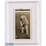 Tom Morris St Andrews 'Churchman Famous Golfers' Cigarette Card - No. 33 issued in 1927 - slight