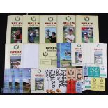 1988-1995 Bells Scottish Open a run of Golf Programmes, with a collection of tickets and a few score