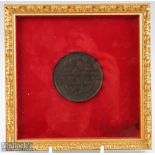 Rare 1898 Bowdon Golf Club (Est 1890-1950) large Bronze Scratch Medal - inscribed "Sons of Members