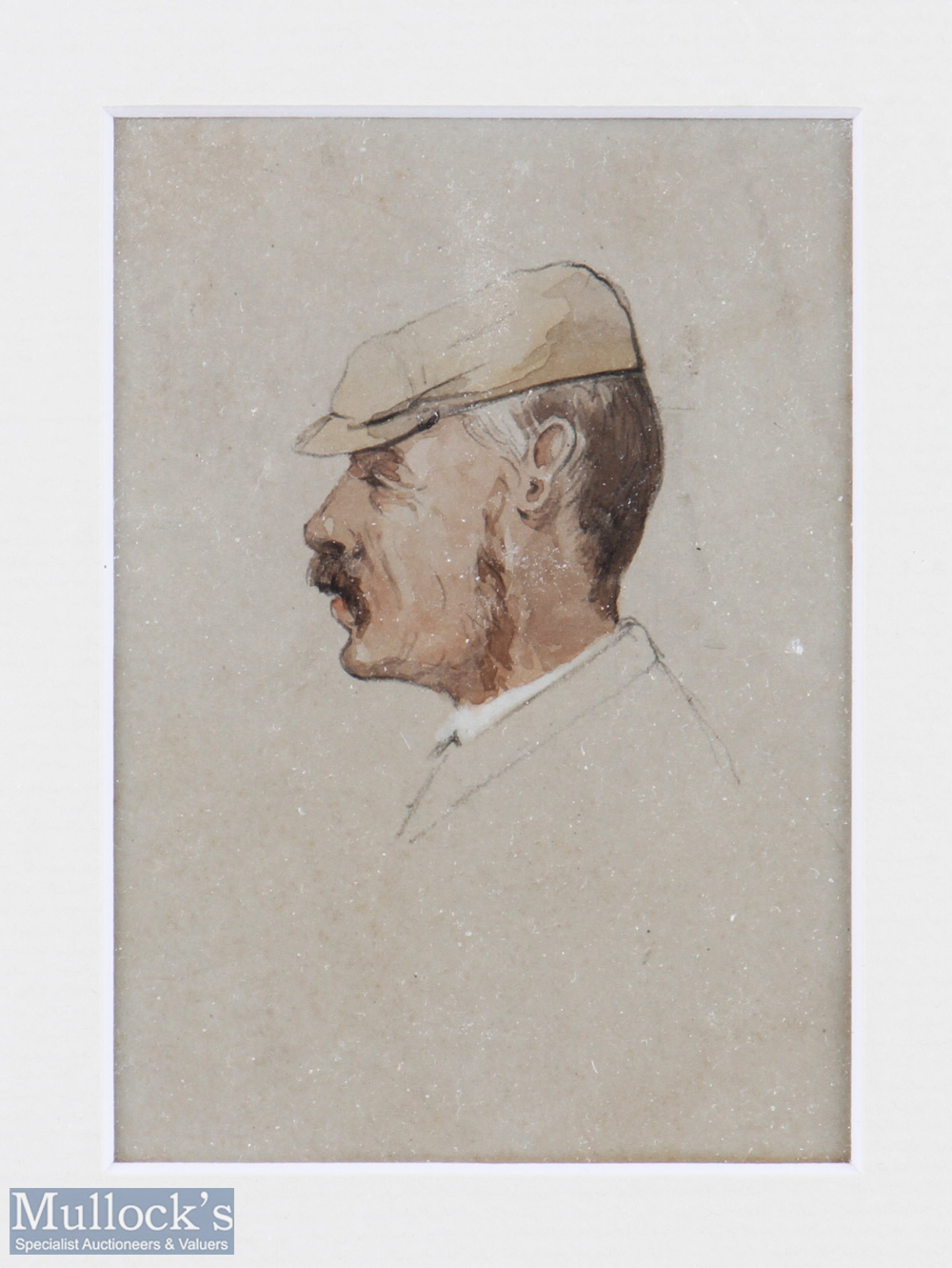 THOMAS HODGE (b.1827-d.1907) - Royal and Ancient Golf Club St Andrews Personality- head and shoulder - Image 2 of 2