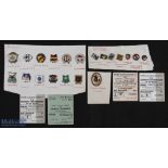 Enamel Speedway and Motor Cross badge and tickets, to include speedway badges of Cradley, Newcastle,