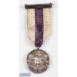 1929 Devon County Golf Club "County Championship" Runner-Up silver medal-hallmarked Birmingham