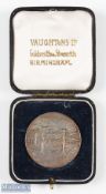 1924 Rome Golf Club (Founded 1903) Silver Medal and case - the obverse embossed with golf course