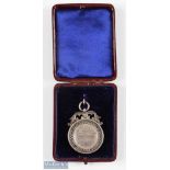 1901 St Andrews Golf Club 'Odds' Silver Medal - engraved on the obverse with the winners details won