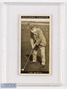 Tom Morris St Andrews 'Churchman Famous Golfers' Cigarette Card - No. 33 issued in 1927 - some