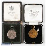 2x Rare Ranelagh Golf Club Barn Elms (1890-1950) medals - to incl both a silver (won by Woodbine