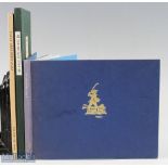 David Hamilton collection of early signed ltd ed golf books (3) to include "Early Aberdeen Golf -