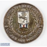 1941 The British Wall Relief Society "National Golf Tournament" Medal - very heavy metal medal