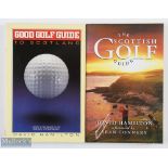 David Hamilton signed golf books (2) to include "Good Golf Guide to Scotland" 1st ed. 1982 in the