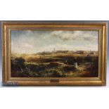 J G H Spindler (Exh.1880-1907) RA & RSA, titled "St Andrews 1898" giclee on canvass signed Jas G H