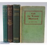 Interesting Collection of early Ladies Golfing Books from 1922 onwards (4) to include Cecil Leitch -
