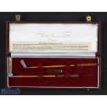 Miniature Reproduction Rut Iron & Cleek, the Open Championship Collection - size 19cm long - boxed
