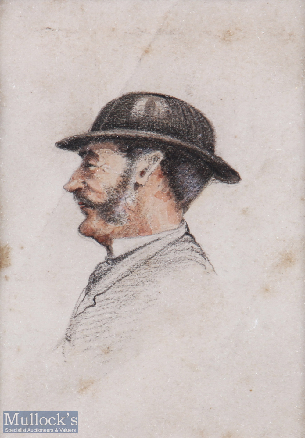 THOMAS HODGE (b.1827-d.1907) - Royal and Ancient Golf Club St Andrews Personality- head and shoulder - Image 2 of 2