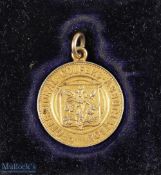 E Ray - 1925 Open Golf Championship PGA Tooting Bec Gold Medal - played at Prestwick Golf Club (