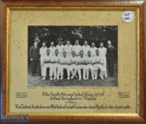 1929 Australia Cricket Tour Advertising Photograph for Viyella Sportswear, a group team b&w
