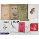 Fly-Tying ephemera to include One Hundred and One fly dressings booklet, Dry Flies booklet, Fly