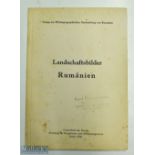 WWII - Nazi Invasion Plan - Landschaftsbilder Rumanian. 1940