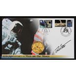 Space Memorabilia - Autograph - Dave Scott - Apollo 15 Astronaut Commemorative first day cover