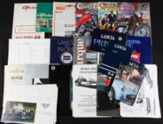 Automobile Brochures, catalogues, handbooks, manuals, etc - a good selection of car and motorbike,