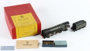 Trix OO Gauge - BR Green 4-6-2 Britannia No.70000 Steam Locomotive 3-Rail, in original box with a