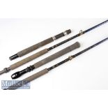 2x Shimano UlteGra-Boat carbon rods - Model Boat 762030 7ft 6in wt 20-30lbs and Model Boat 703050