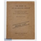 The Diary of an All-Round Angler Patrick Murray Smythe Proof Copy, Faber & Faber unusual proof