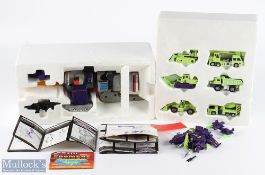 1985-86 Transformers G1 Evil Construction and Evil Deception Galvatron comes with bonecrusher,