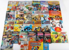 1985-1990 Marvel Comic Transformers Specials Spring Summer Holiday Winter and related publications