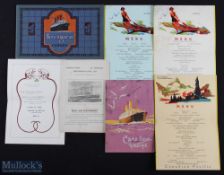 c1920-1933 Shipping Brochures Menus Cunard and Canadian Pacific - 1933 SS Montcalm Canadian