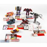 1980s Transformers Toys a good selection to include some G1 models, Menasor, Rodimus prime,