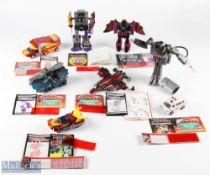 1980s Transformers Toys a good selection to include some G1 models, Menasor, Rodimus prime,