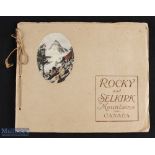 Canada - Canadian Rocky & Selkirk Mountains - portfolio album, online of Pacific Railway c1900,