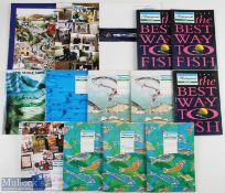1988-1998 Shakespeare Fishing Tackle Guides Catalogues to include 1988, 1989, 1990, 1991, 1992 x2,