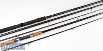 2x very good Carbon Speciman rods - Unused Avanti Gold Medal Powerwaggler 12ft 3pc Vitreous