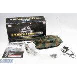 1:24 Defence RC Battle Tank Type 90 - Radio Controlled with Firing Arm - boxed made in China