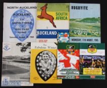 1960-1995 NZ Interest Rugby Programmes (8): Ranfurly Shield games, N Auckland v Auckland 1960 &