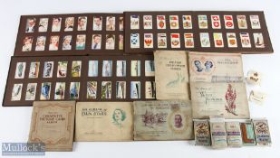 Cigarette Cards Collection to include books of John Player film stars 2nd series, fish, kings and