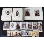 1880-191 Carte de Visit and Cabinet Photograph Cards a good selection of 80 mainly portrait family