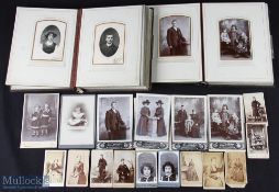 1880-191 Carte de Visit and Cabinet Photograph Cards a good selection of 80 mainly portrait family