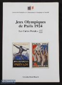 Stunning 1924 Olympics Sports Postcards Book: Fabulous 'Jeux Olympiques de Paris 1924' images, 160