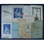 Criterion Theatre Programmes and Charles Wyndham Signed Letter - includes a Charles Wyndham