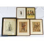 Military Photograph, framed prints, rolled prints, to include a 19th centuryBritish soldier, 2x